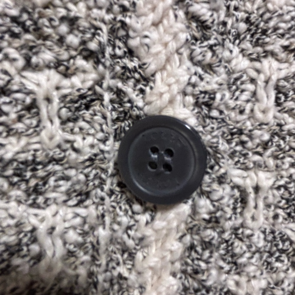 J. Crew Women's Black and White Cardigan - Picture 3 of 5